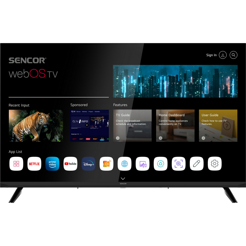 Televize SENCOR SLE 32S802TCSB