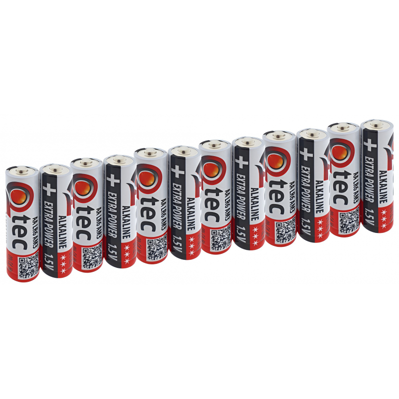 12x alkalick� baterie AA LR6, tu�kov�