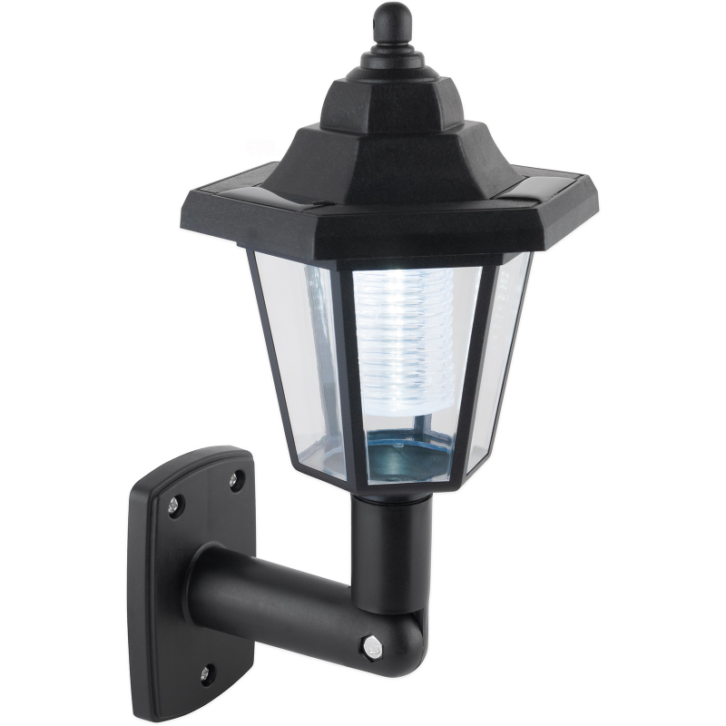 Lampa solární nabíjecí 24,5 cm, nástěnná