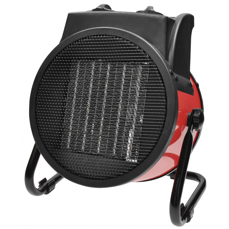 Topidlo 3000W s ventilátorem, kovový plášť Solight KP11