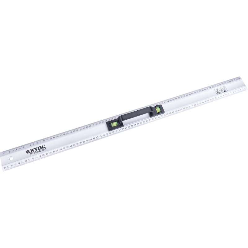 Prav�tko s vodov�hou a rukojet�, 800mm, Extol Premium, kovov�