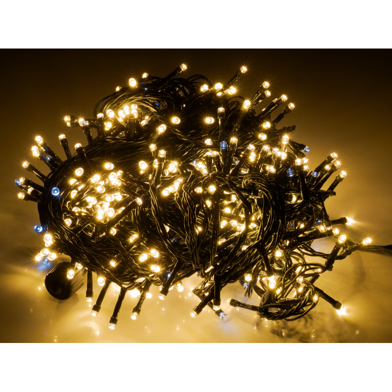Sv�teln� �et�z 500 LED, 25+3m, tepl� sv�tlo, t�pyt