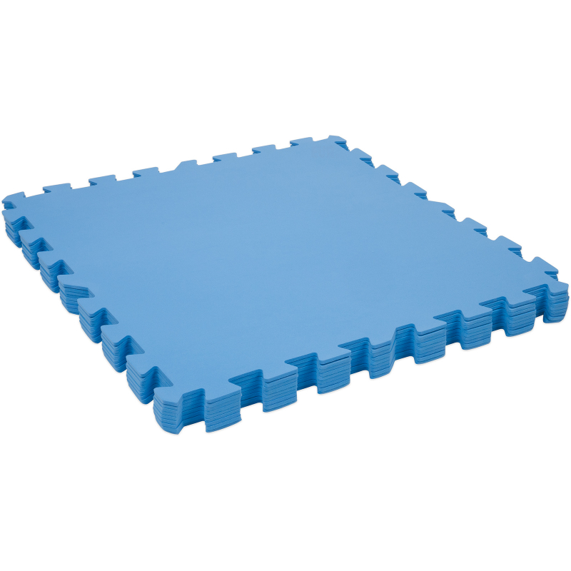 Podložka 9ks 50x50cm 4mm pod bazén modrá Lagrada