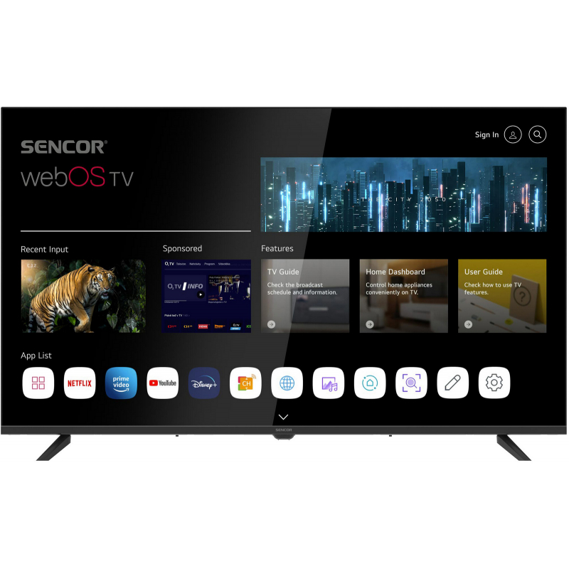 Televize SENCOR SLE 40FS802TCSB