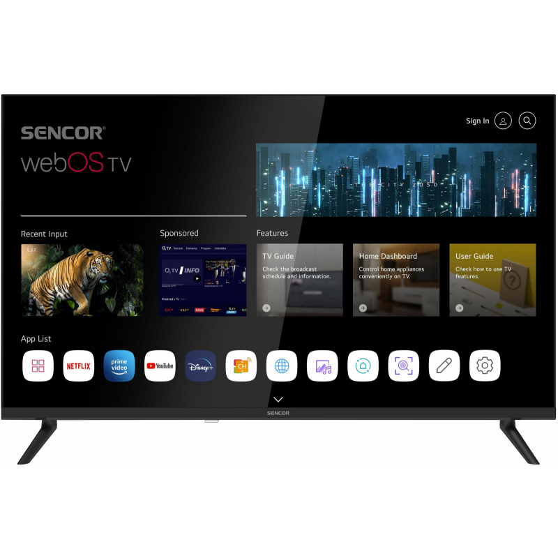 Televize SENCOR SLE 32S803TCSB