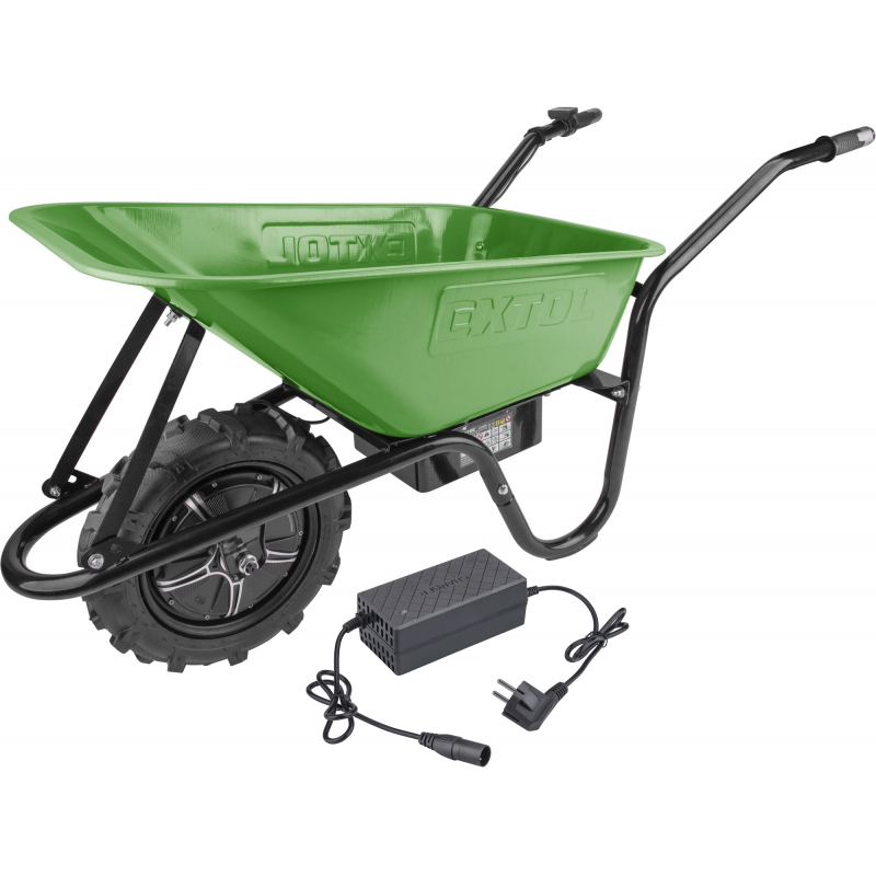 Kolečko AKU 80l,150kg Pb AGM 24V/12Ah Extol Craft 402600