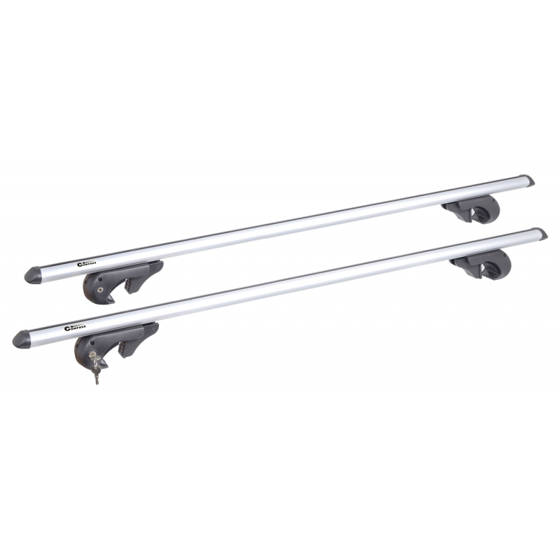 2x příčný nosník 135cm zamykací hliníkový ALU-TOP TÜV Compass 02310