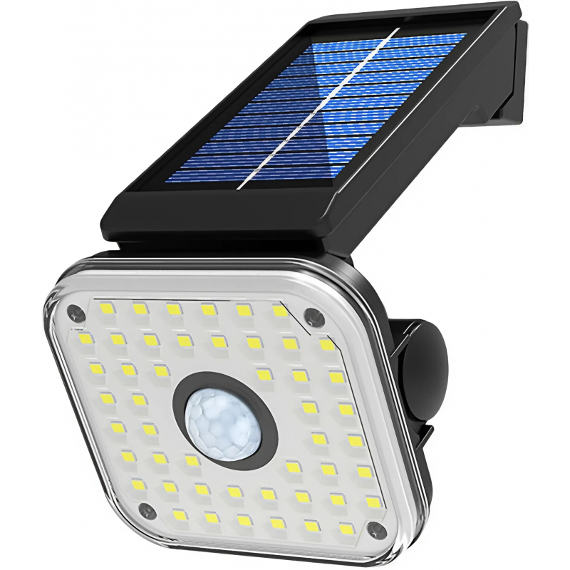 Reflektor solár 300lm/1200mAh/6500K IP44, PIR čidlo