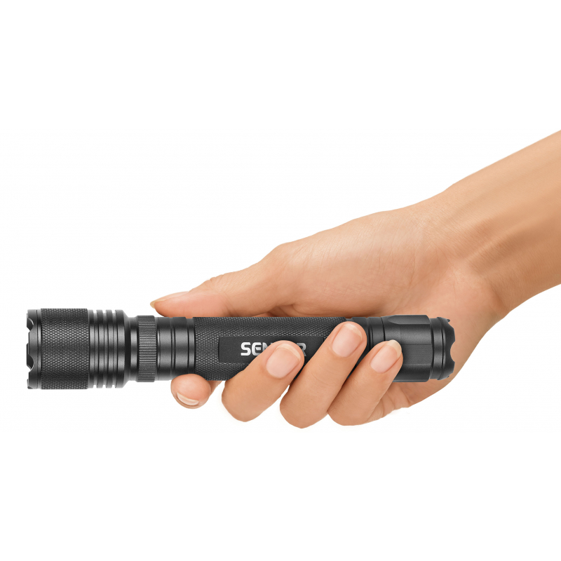 Svítilna kovová 200lm, 5W, 18cm, IP44 na baterie 6xAAA