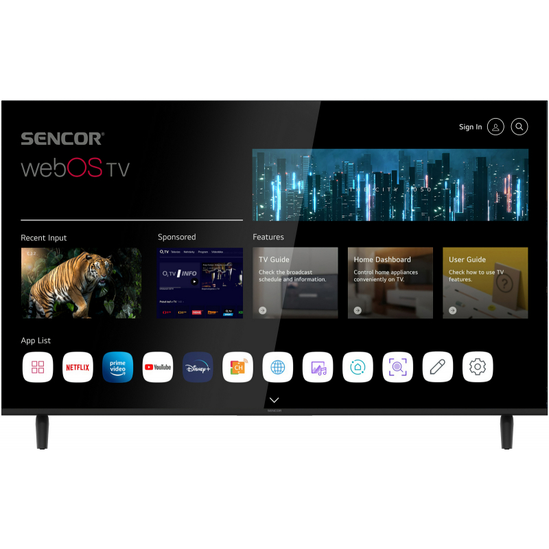Televize SENCOR SLE 50US803B