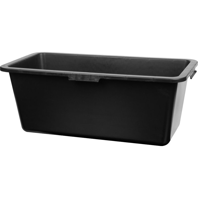 Maltovník 40l obdélník,kalfas, zednická nádoba, ReCycled, PE/PP