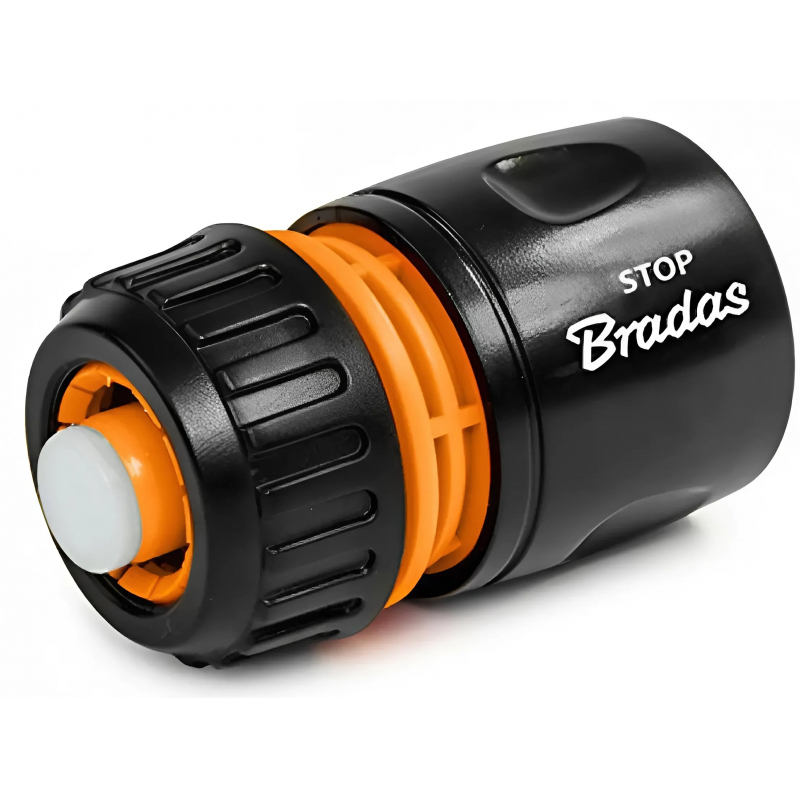 Rychlospojka 1/2", 5/8" STOP, Black