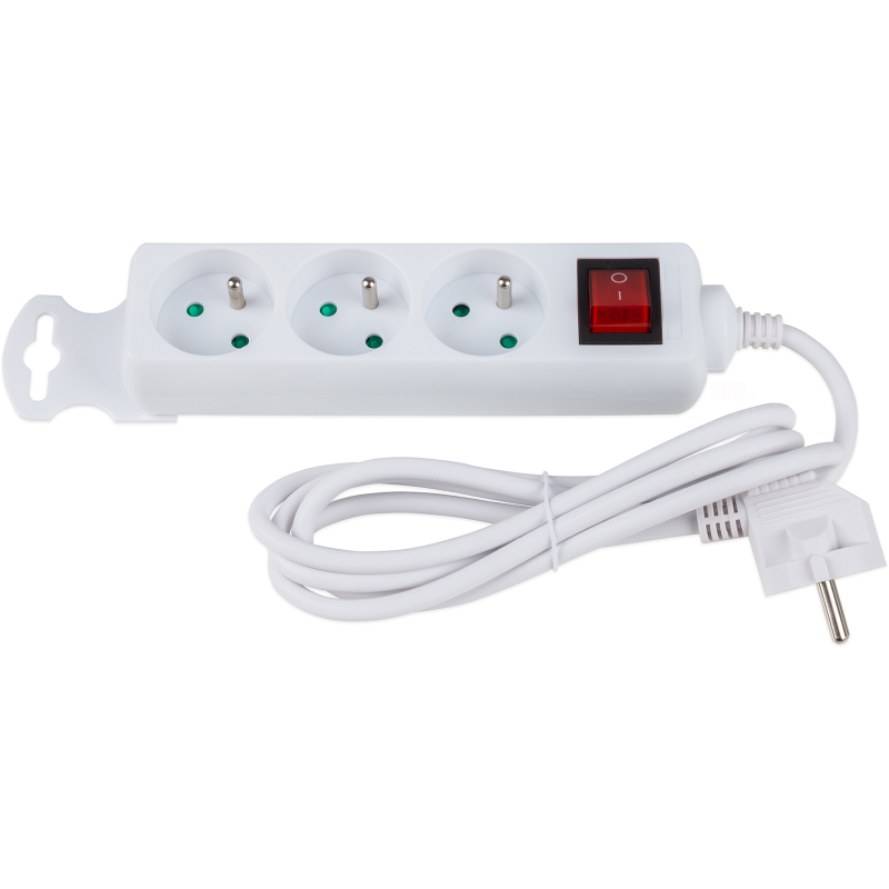 Prodlu�ov�k 3 z�suvky 1,5 m s vyp�na�em RPC 18