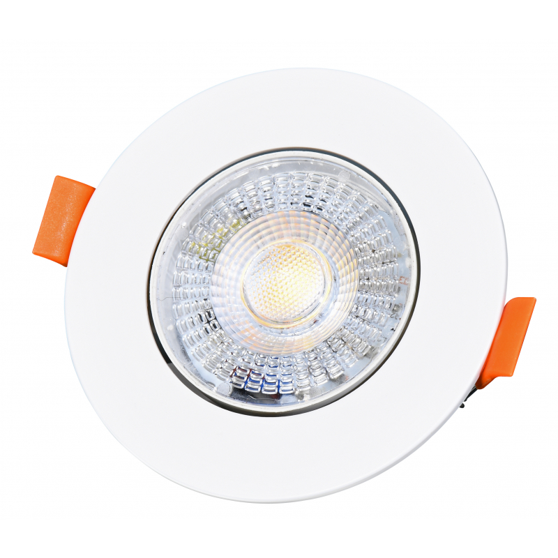 Světlo LED max. 560lm 7/5/3W/3000-6000K vestavné, naklápěcí, bílé