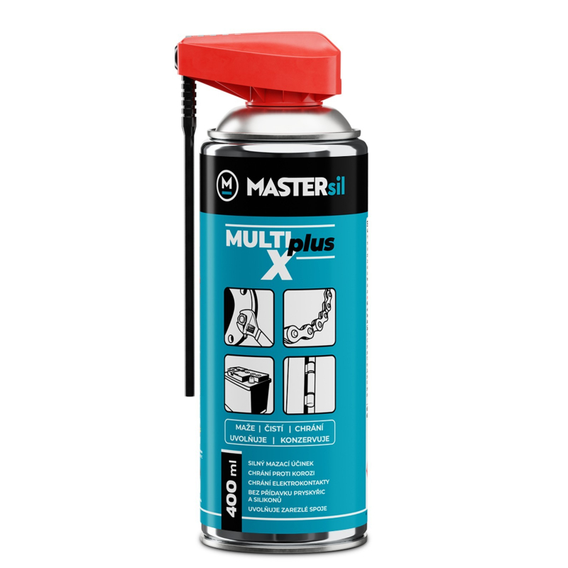 400ml Multiplus maže/chrání/čistí Mastersil sprej