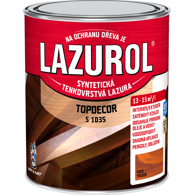 Lazura na d�evo T�E�E� T025 LAZUROL Topdecor 0,7l S1035