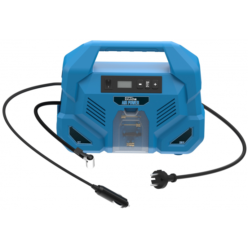 Kompresor 12/230V Gude Dual Drive bezolejový