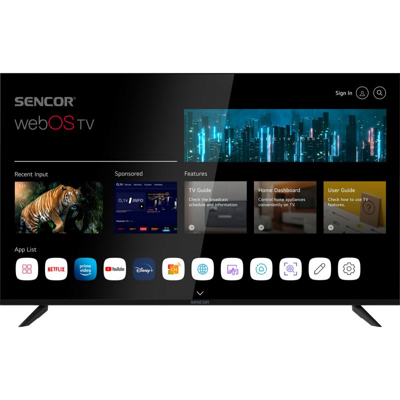 Televize SENCOR SLE 55US804B