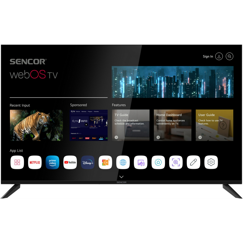 Televize SENCOR SLE 50US804B