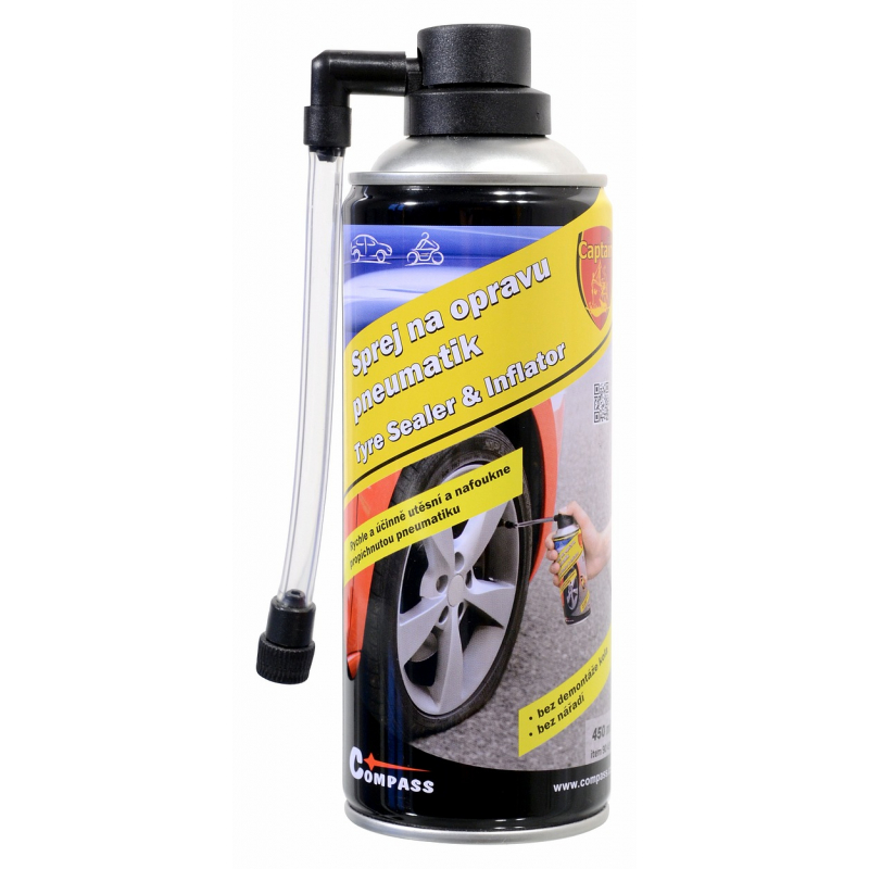 450ml sprej na opravu defektu Compass Captain