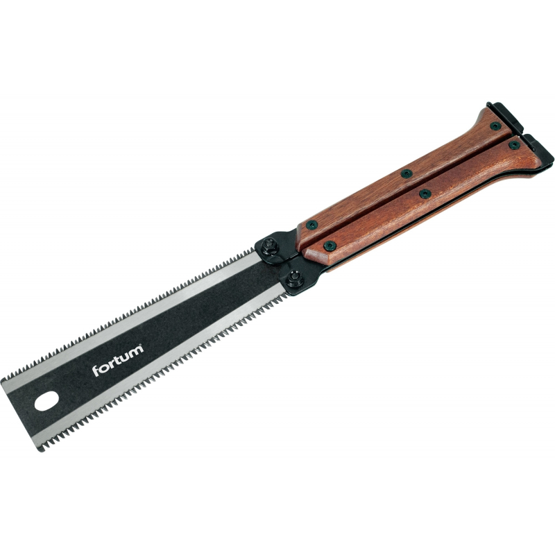Pila japonská 30cm "ryoba" dvoubřitá, zavírací Fortum