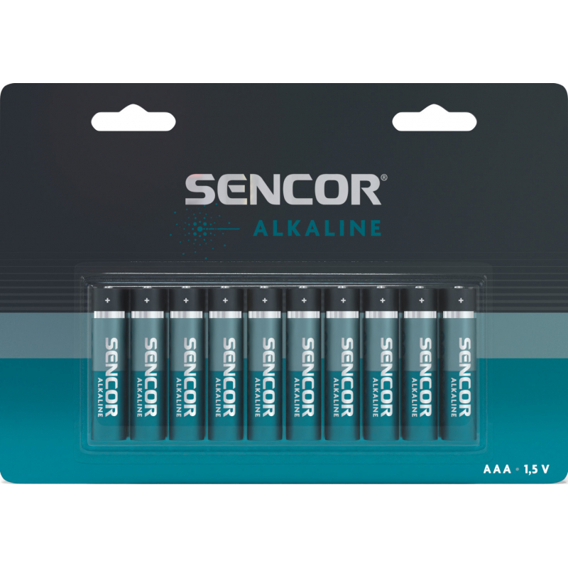 10x AAA baterie Sencor, LR03, alkalick�