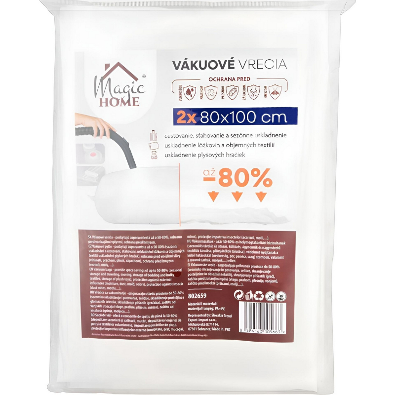 2x vak s ventilem pro ods�v�n�  80 x 100 cm MagicHome