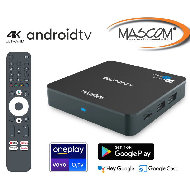 Android BOX MASCOM 4K MC SUNNY-T