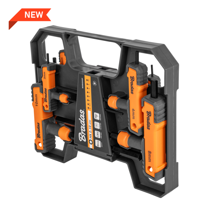 Inbus "T" 2-10mm CrV 8ks