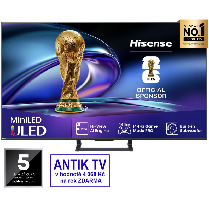 Televize HISENSE 65E8Q