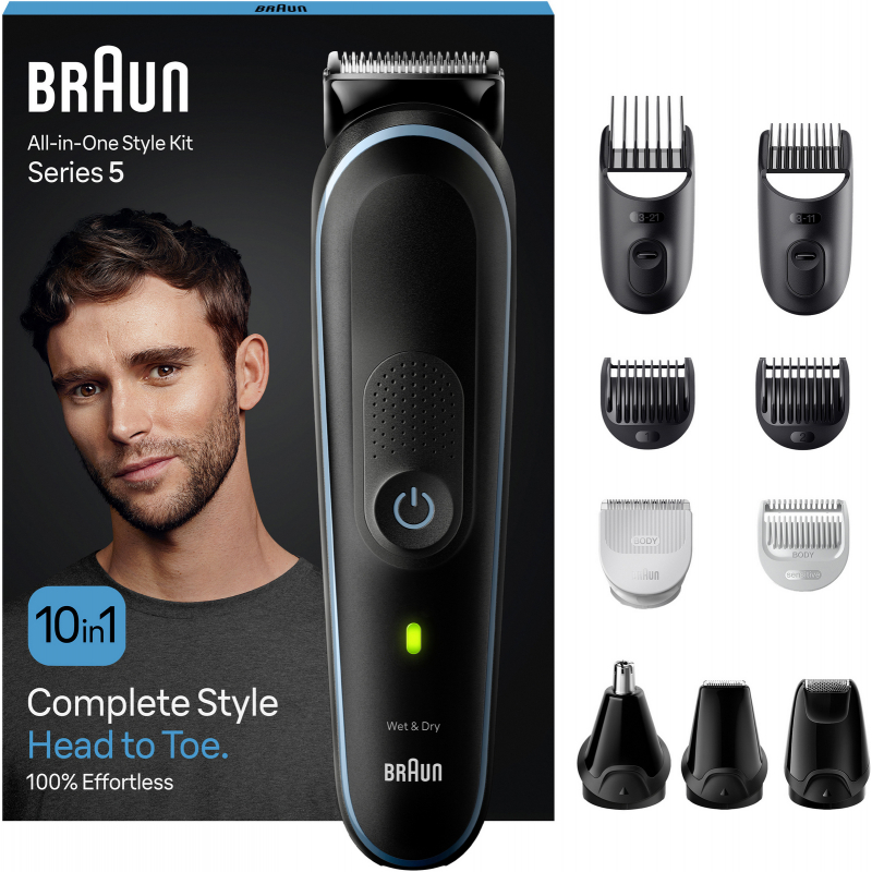 Zast�ihova� vlas� a vous� BRAUN MGK 5445 10 v 1