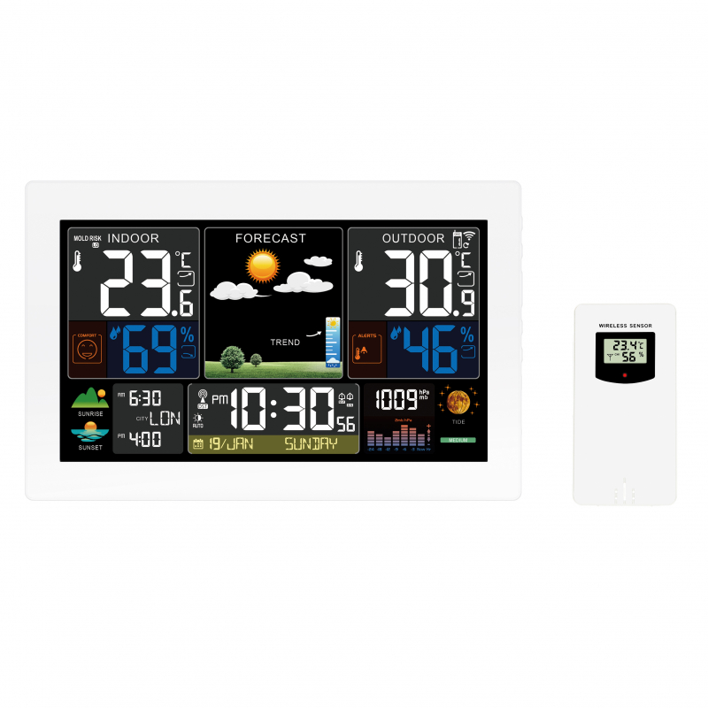 Meteorologick� stanice Solight TE81XL b�l�