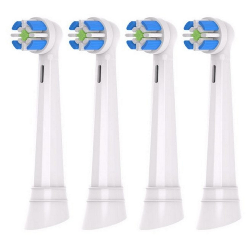 4x kartáček náhradní NK19 pro Braun Oral-B iO Ultimate Clean, bílý
