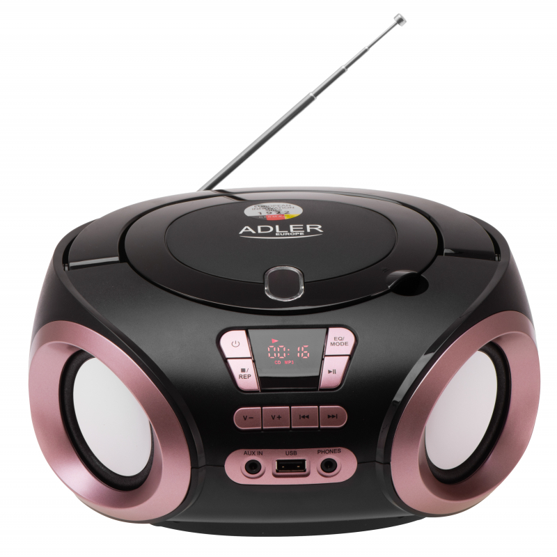 CD přehrávač Adler 1181 black copper