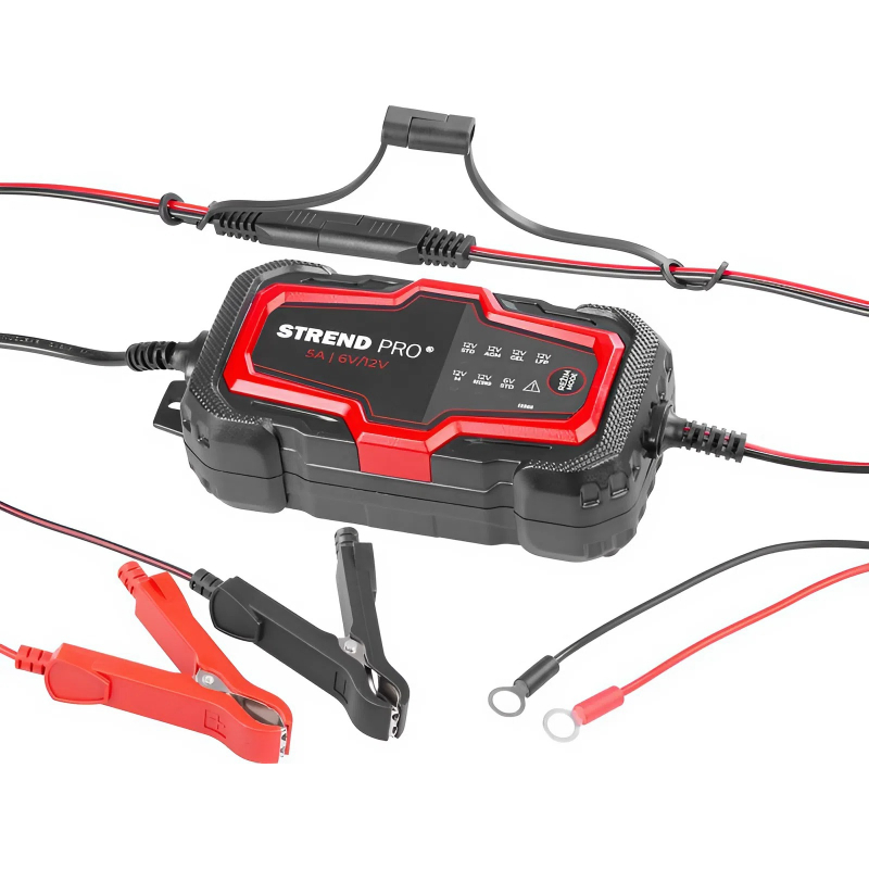Nabíječka autobaterií 5A 12/6V IP65 Strend Pro BD03-Z5.0A-D1