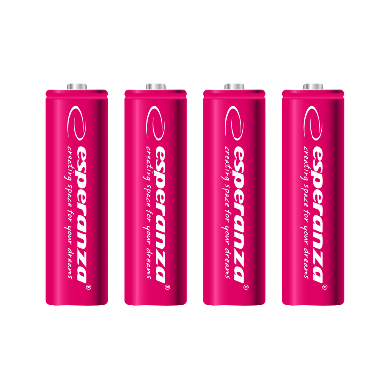 4x baterie AA nabíjecí NiMH 2000mAh HR6 Esperanza