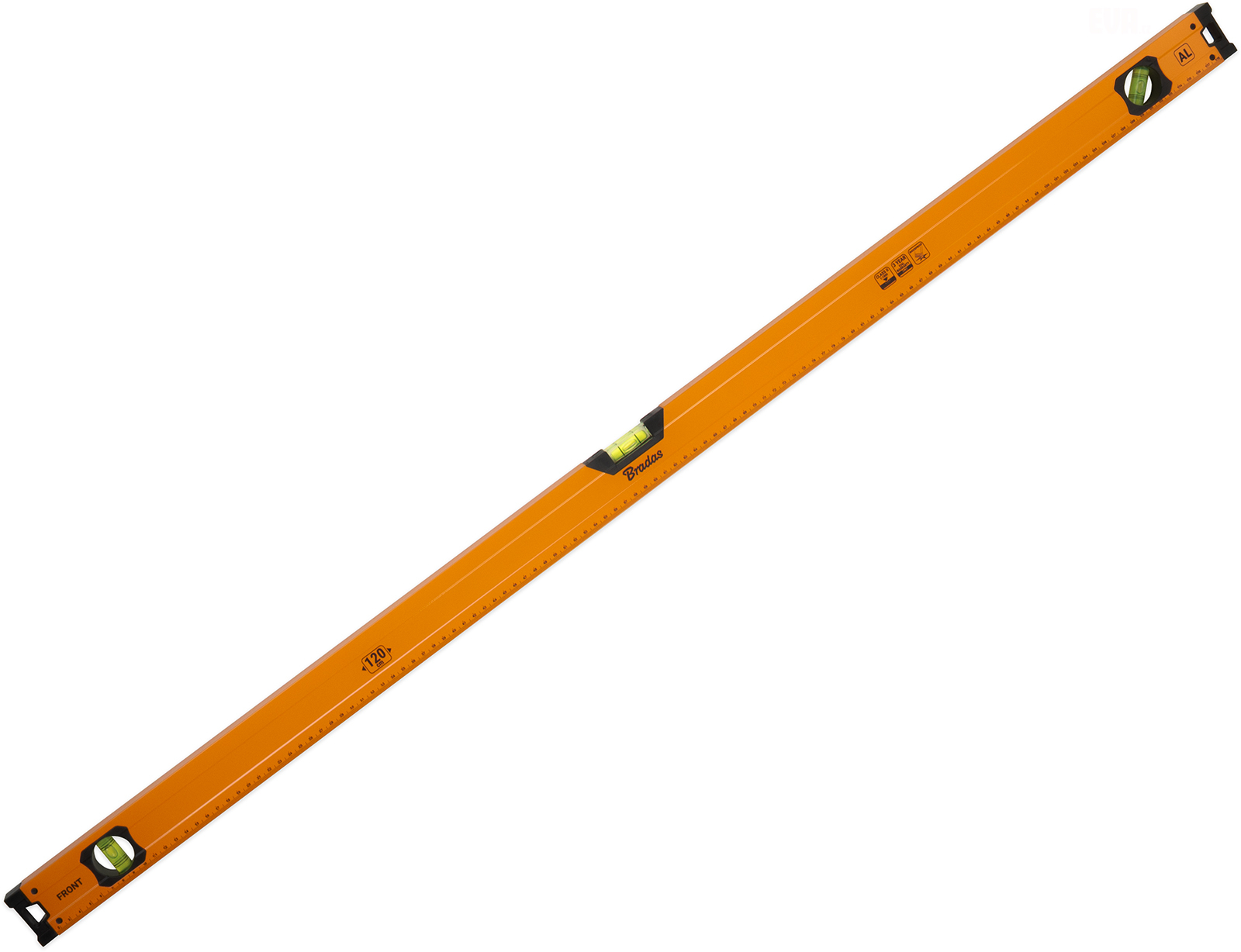 Vodováha 120cm alu Orange