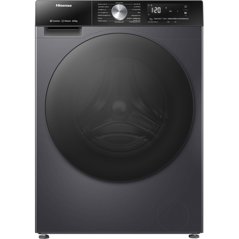 Pra�ka se su�i�kou HISENSE WD3S8042BB1 