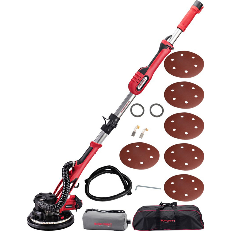 Bruska na sádrokarton "žirafa" Worcraft DS09-215, 900W, 215 mm