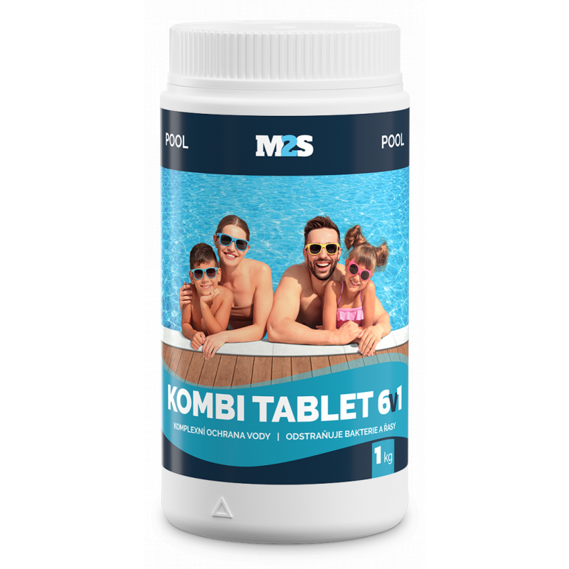 1kg 6v1 Kombi tablety do baz�nu M2S