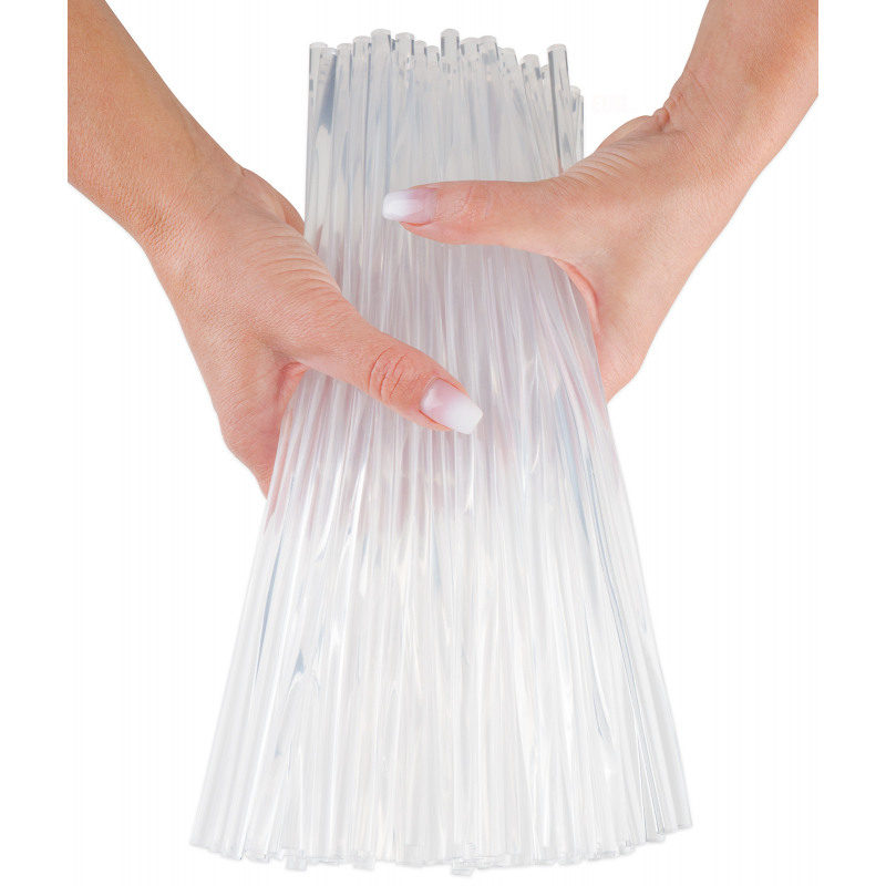 1kg tyčinky do tavné pistole 7x300mm, dlouhé, čiré