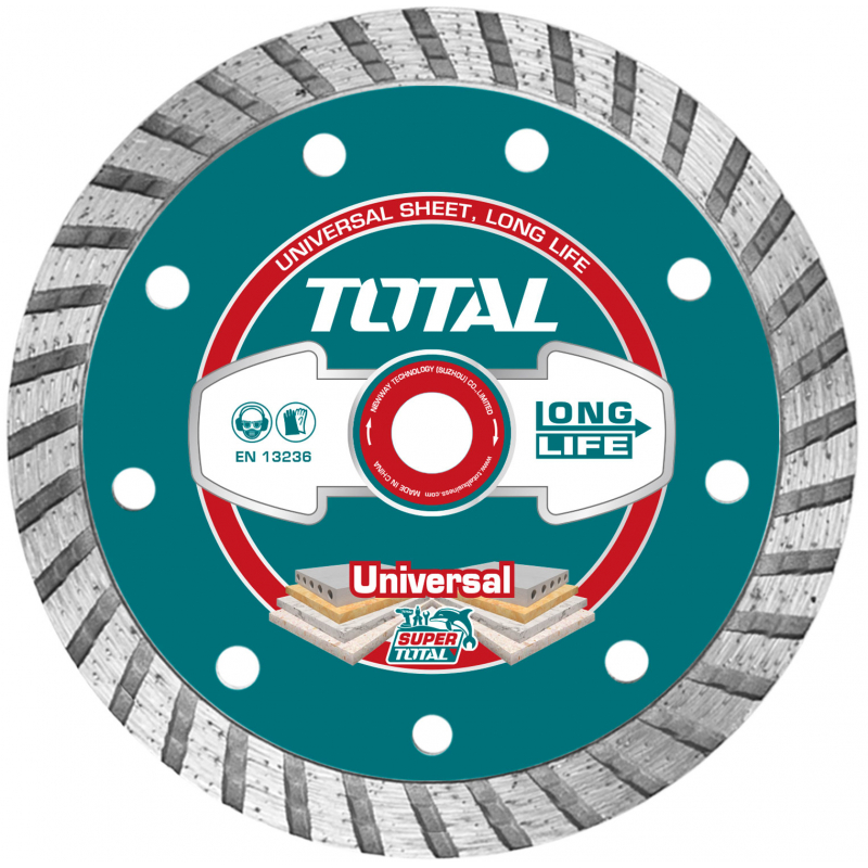 Kotouč diamant 125mm turbo TOTAL