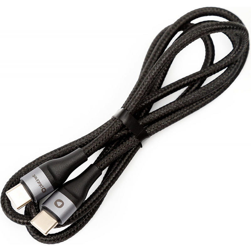 Kabel USB-C / USB-C 60W 3A 1M opletený