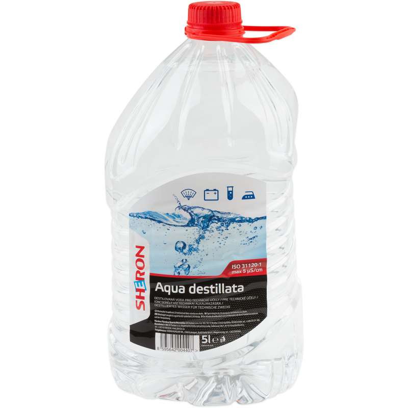 Voda destilovaná 5l Sheron