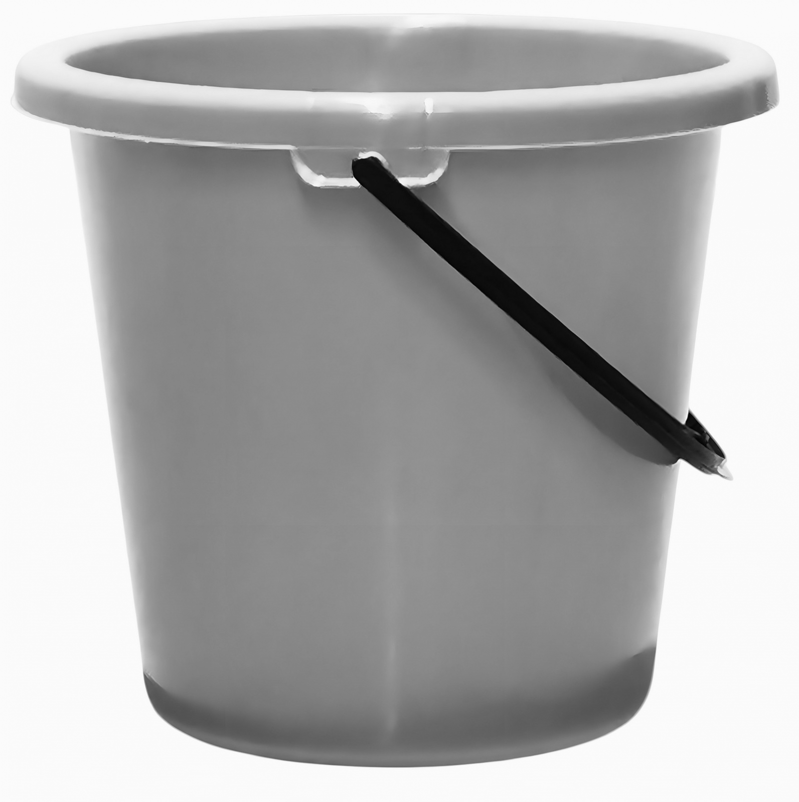 Kbelík 8l šedý