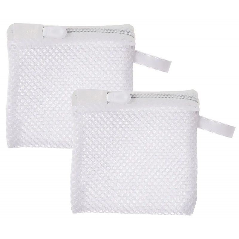 2x sáček polyester na prací kapsli 10,5x10,5 cm