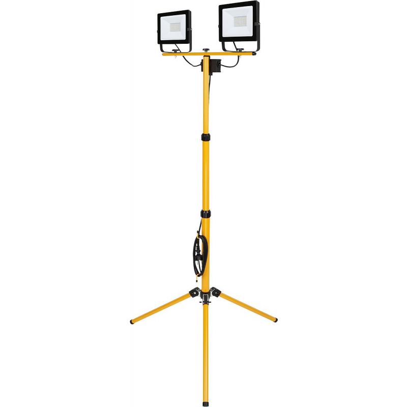 LED reflektor 2x50W/4000lm stojan, IP65