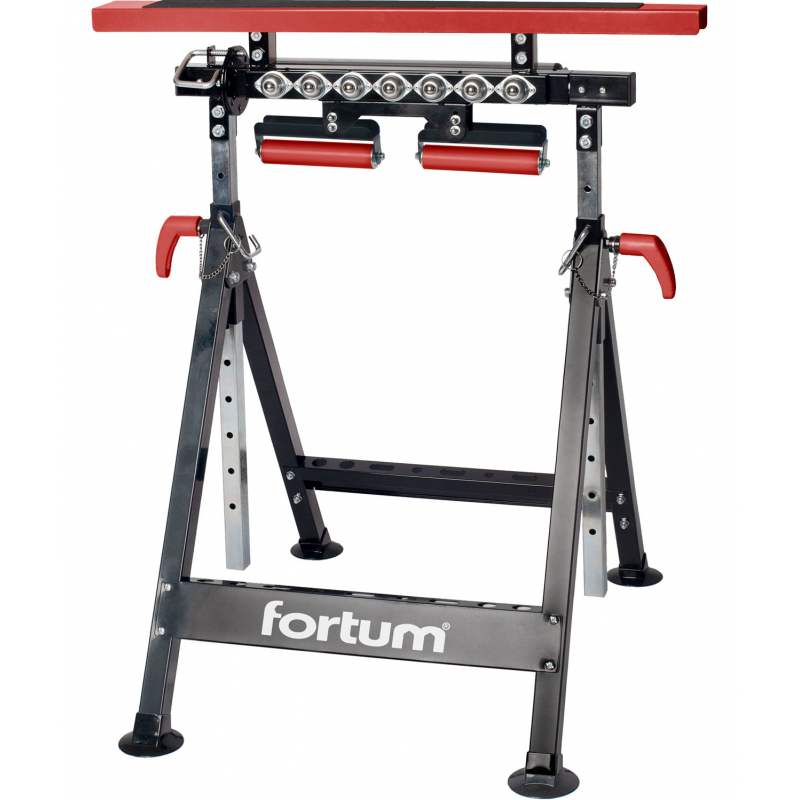 Podp�ra/podava� 4funk�n� 200kg 83-127cm Fortum
