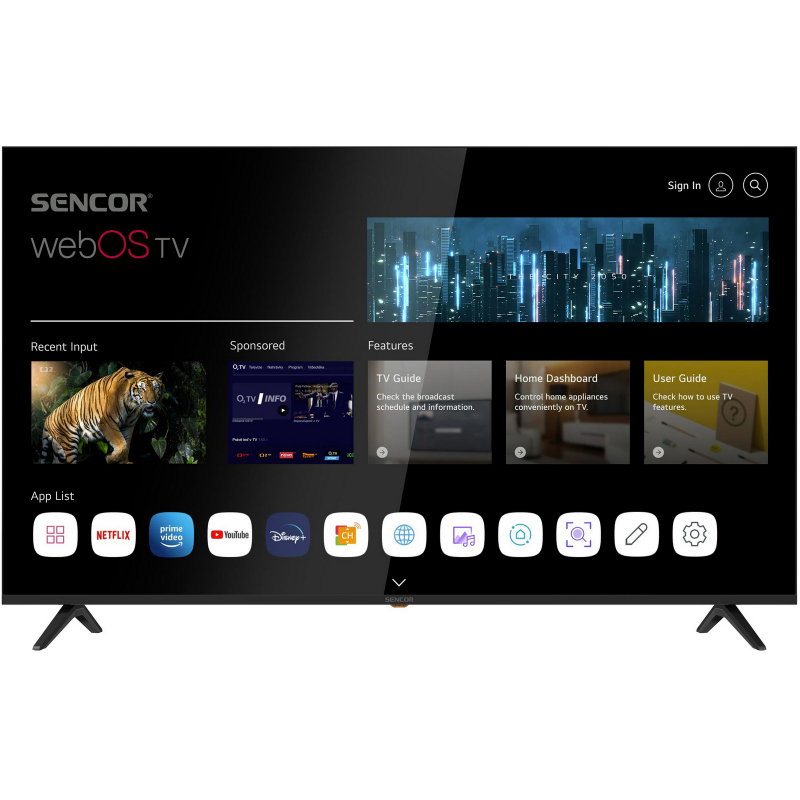 Televize SENCOR SLE 65US804B