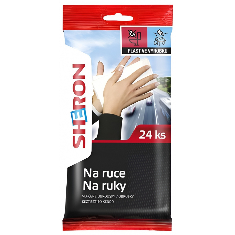 24x čisticí ubrousek na ruce Sheron